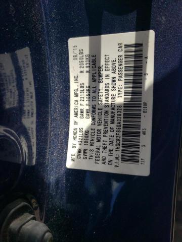 2016 HONDA ACCORD EXL 1HGCR2F85GA028328