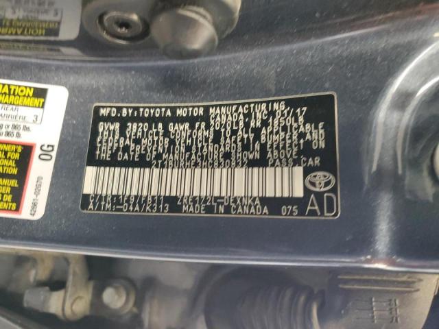 2017 TOYOTA COROLLA L 2T1BURHE3HC830832