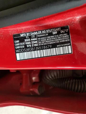 2018 MERCEDES-BENZ CLA 250 4M WDDSJ4GB1JN518679