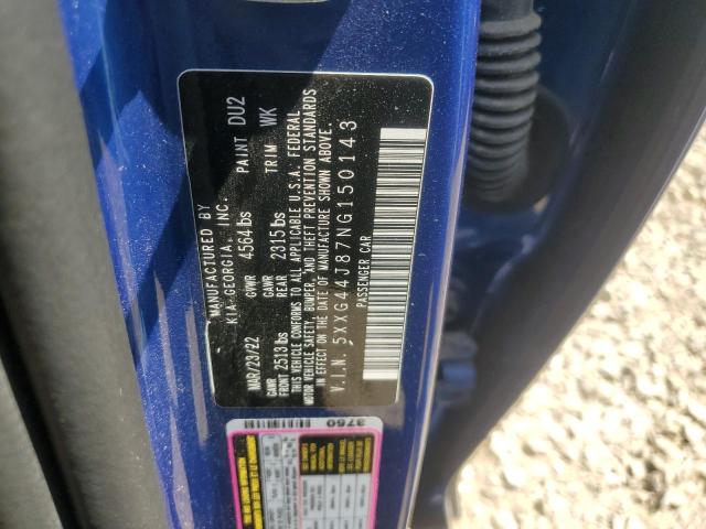 2022 KIA K5 GT 5XXG44J87NG150143