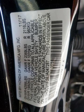 2018 HONDA ACCORD EXL - 1HGCV1F59JA047287