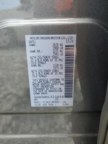 2025 NISSAN PATHFINDER 5N1DR3DH0SC221054