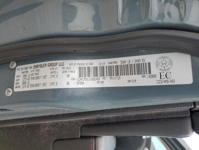 2015 JEEP CHEROKEE T 1C4PJMBS1FW582469