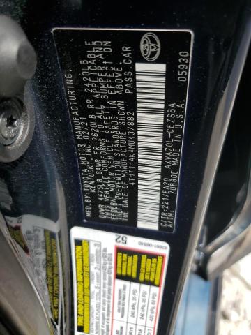 2021 TOYOTA CAMRY SE 4T1T11AK4MU437882
