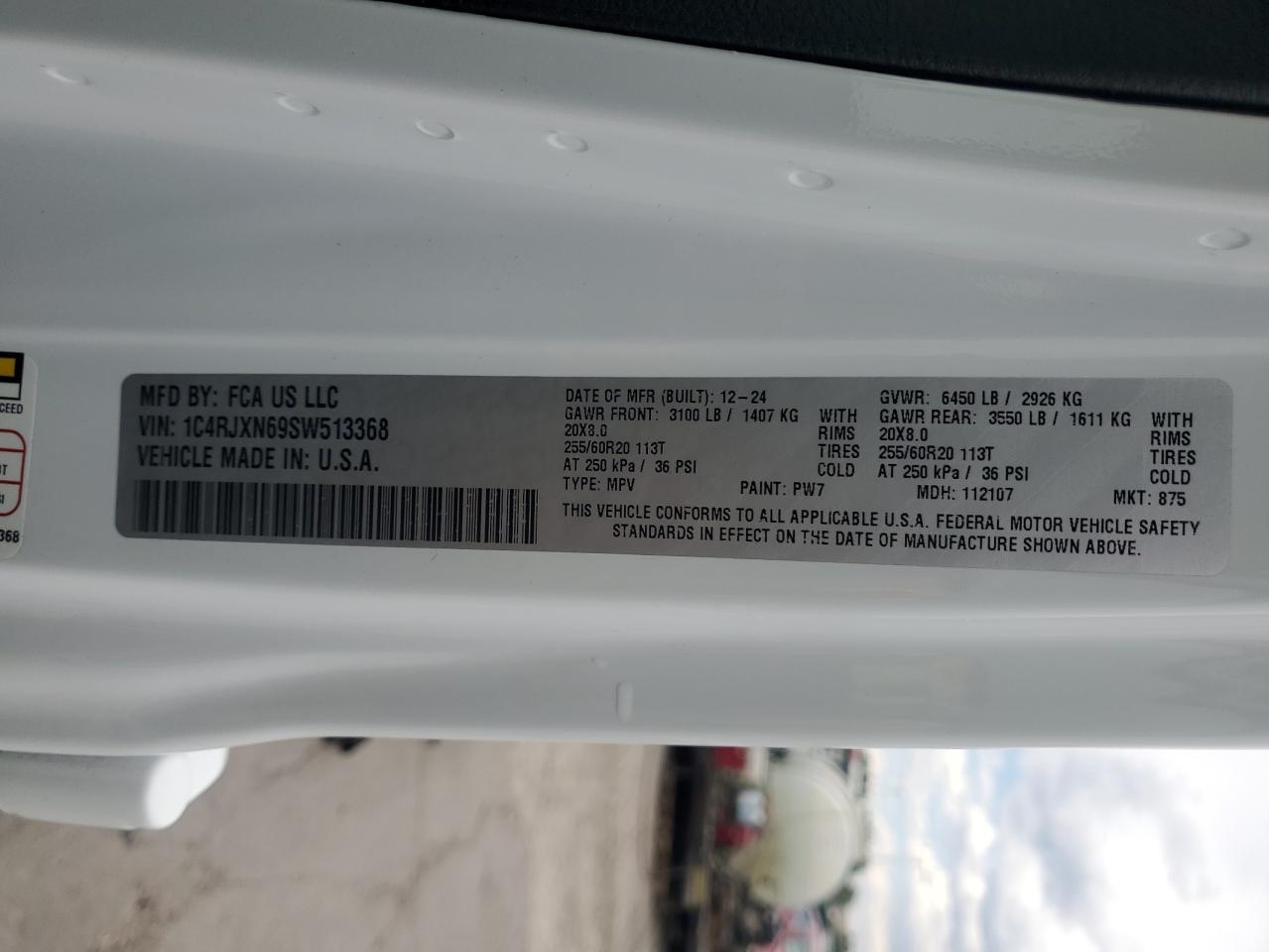 JEEP WRANGLER SPORT 4XE