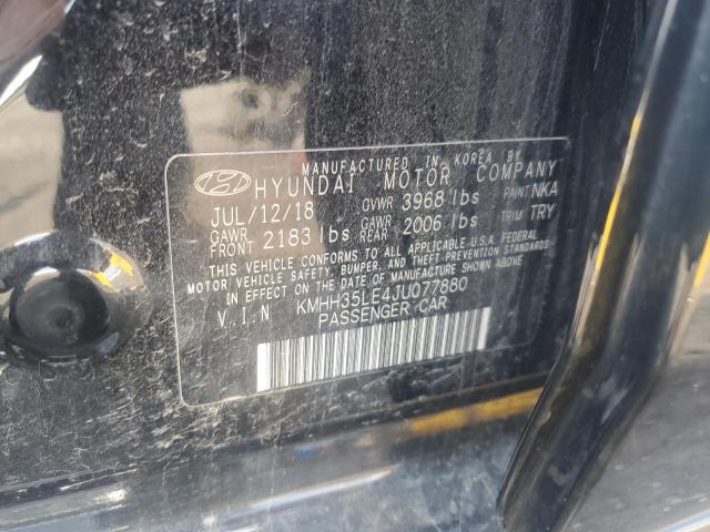 2018 HYUNDAI ELANTRA GT KMHH35LE4JU077880