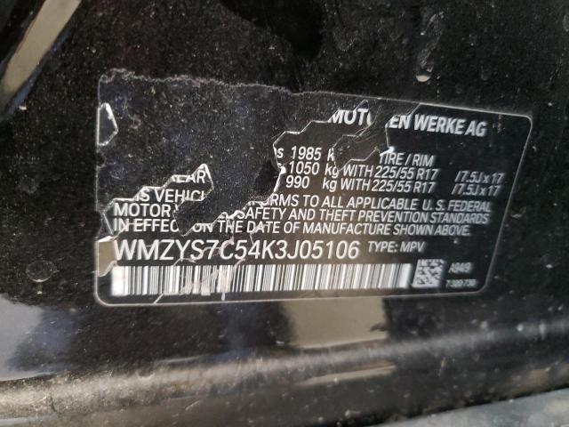 2019 MINI COOPER COU WMZYS7C54K3J05106