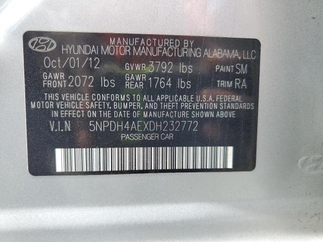 2013 HYUNDAI ELANTRA GL - 5NPDH4AEXDH232772