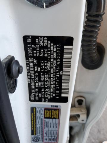 2015 KIA SORENTO LX 5XYKT4A76FG635973