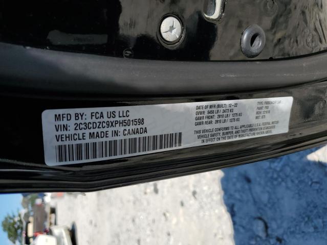 2023 DODGE CHALLENGER 2C3CDZC9XPH501598