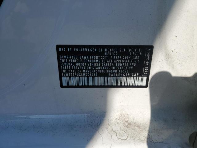 2020 VOLKSWAGEN GTI S 3VW5T7AUXLM004949