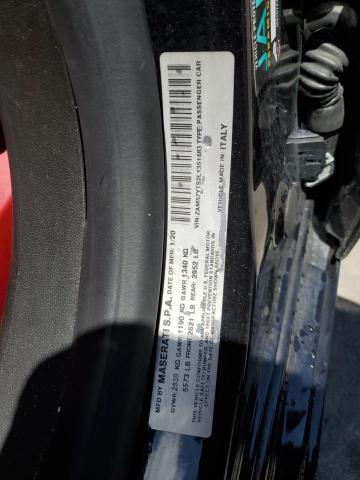 2020 MASERATI GHIBLI S ZAM57YTS2L1351483