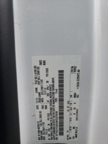 2016 FORD F150 SUPER - 1FTEX1C83GKD27838