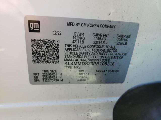2023 BUICK ENCORE GX KL4MMDS20PB108316