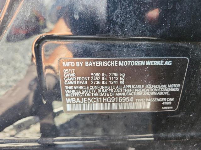 2017 BMW 540 I WBAJE5C31HG916954