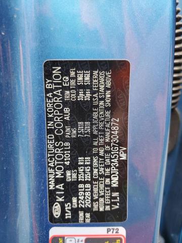 2016 KIA SOUL + - KNDJP3A51G7304872