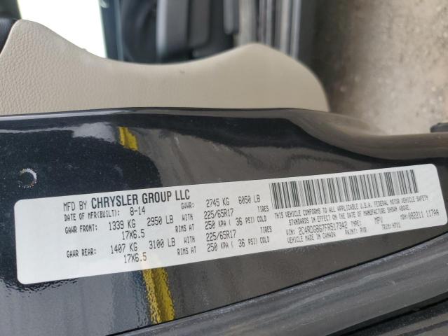 2015 DODGE GRAND CARAVAN SE 2C4RDGBG7FR517342