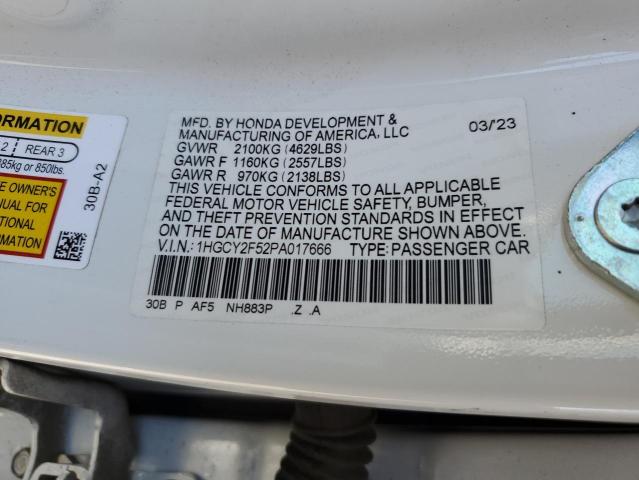 2023 HONDA ACCORD HYB 1HGCY2F52PA017666