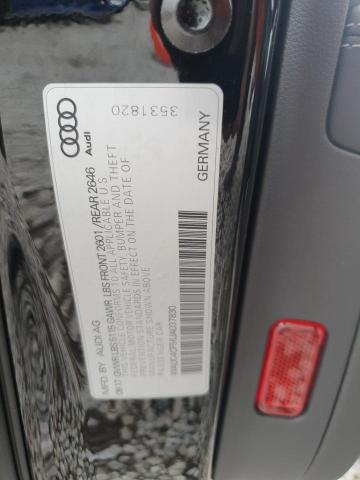 2018 AUDI S5 PRESTIG WAUC4CF56JA037830