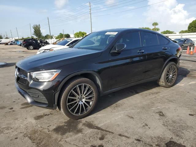 MERCEDES-BENZ GLC COUPE 2021 black  gas W1N0J8EB6MF990993 photo #1