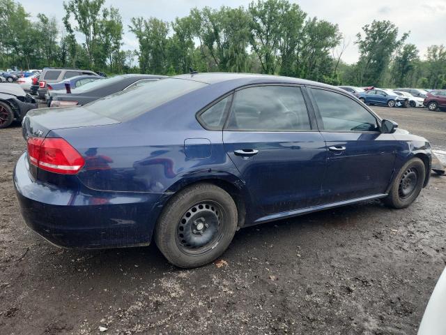VOLKSWAGEN PASSAT S 2014 blue sedan 4d gas 1VWAT7A32EC104344 photo #4