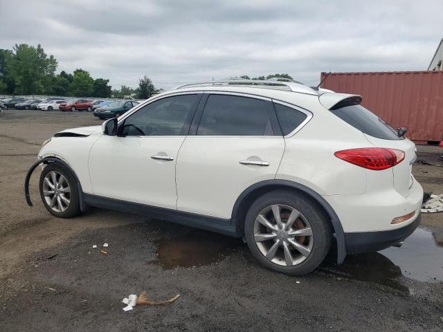 INFINITI EX35 BASE 2011 white  gas JN1AJ0HR4BM855139 photo #3