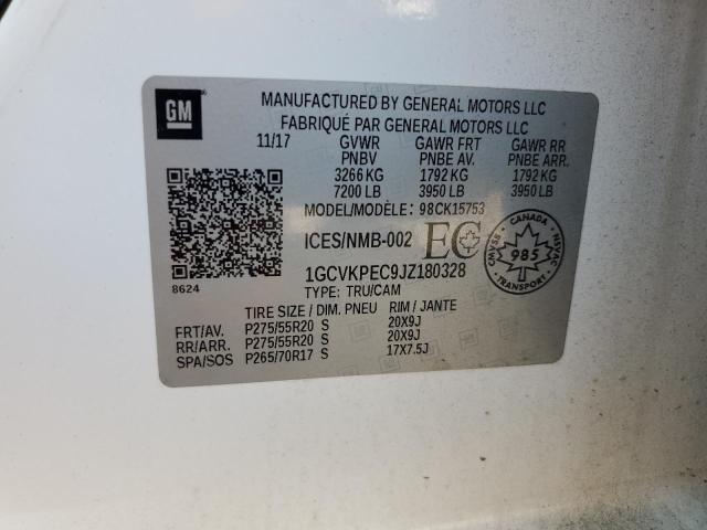 1GCVKPEC9JZ180328 2018 CHEVROLET ALL Models