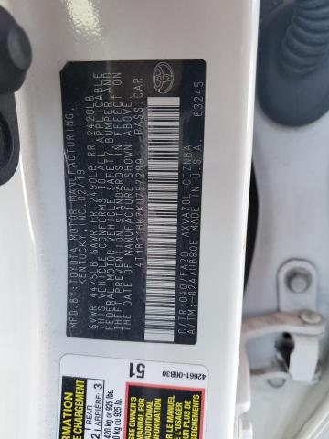 2019 TOYOTA CAMRY L - 4T1B11HK7KU757289