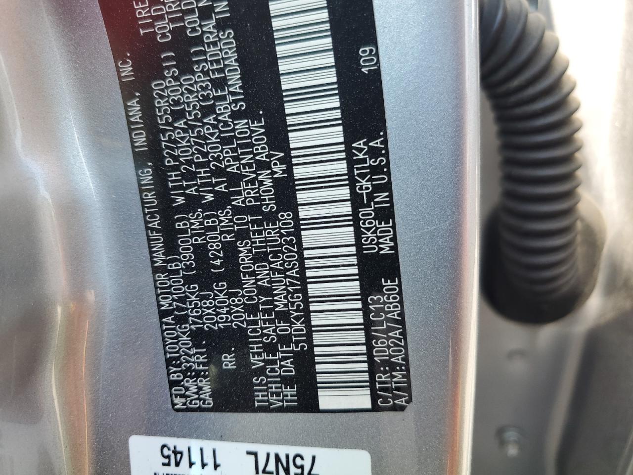 TOYOTA SEQUOIA LIMITED