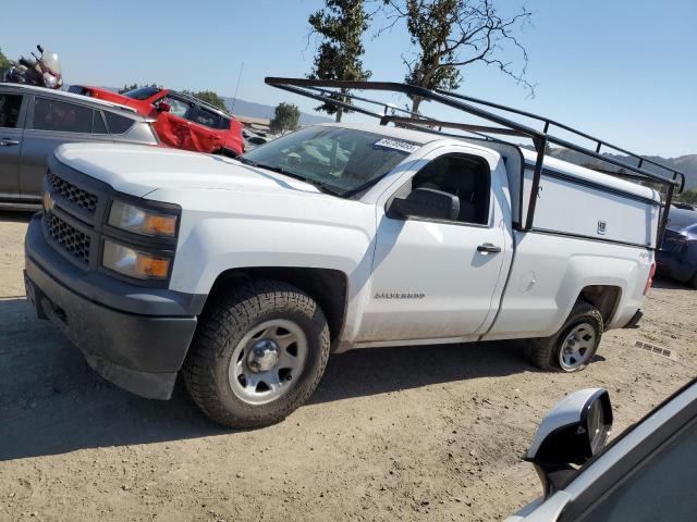 CHEVROLET 150015 WT LB 4X4 2015 white pickup gas 1GCNKPEH9FZ341974 photo #1