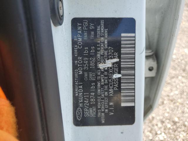 2012 HYUNDAI ACCENT GLS - KMHCU5AEXCU023707