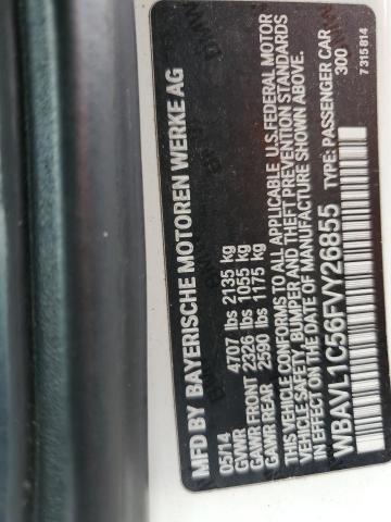 2015 BMW X1 XDRIVE2 WBAVL1C56FVY26855