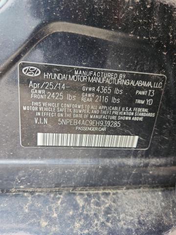 2014 HYUNDAI SONATA GLS - 5NPEB4AC9EH939285