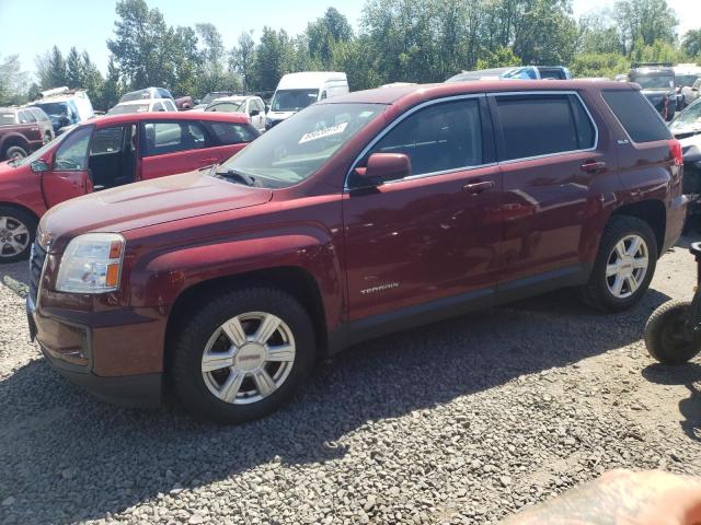GMC TERRAIN SL 2016 red  flexible fuel 2GKFLSEK4G6194724 photo #1