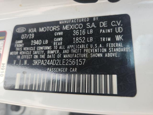 2020 KIA RIO LX 3KPA24AD2LE256157