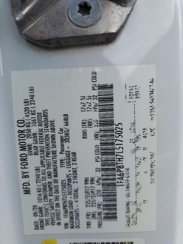 2020 FORD MUSTANG - 1FA6P8TH7L5175025