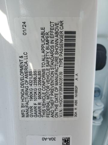 2024 HONDA ACCORD EX 1HGCY1F39RA035139