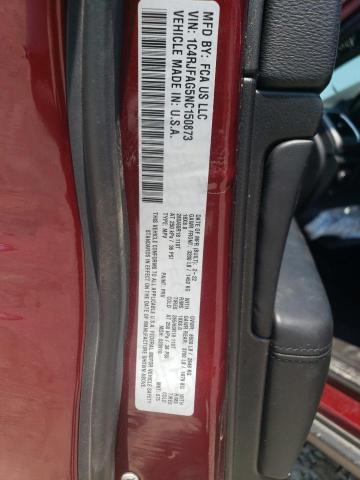2022 JEEP LAREDO 1C4RJFAG5NC150873