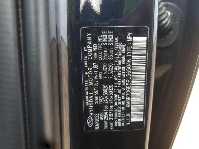 2023 HYUNDAI PALISADE CALLIGRAPHY KM8R7DGE5PU565046