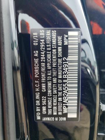 2018 PORSCHE MACAN S WP1AB2A55JLB34912