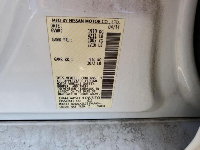 2014 NISSAN ALTIMA 2.5 - 1N4AL3AP5EC408370
