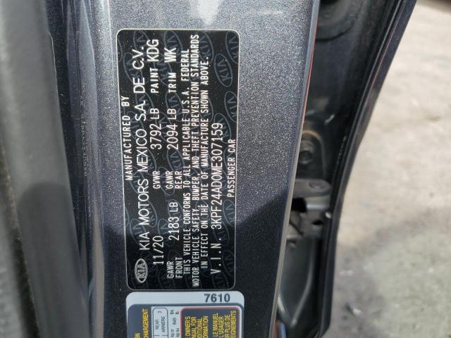 2021 KIA FORTE FE 3KPF24AD0ME307159