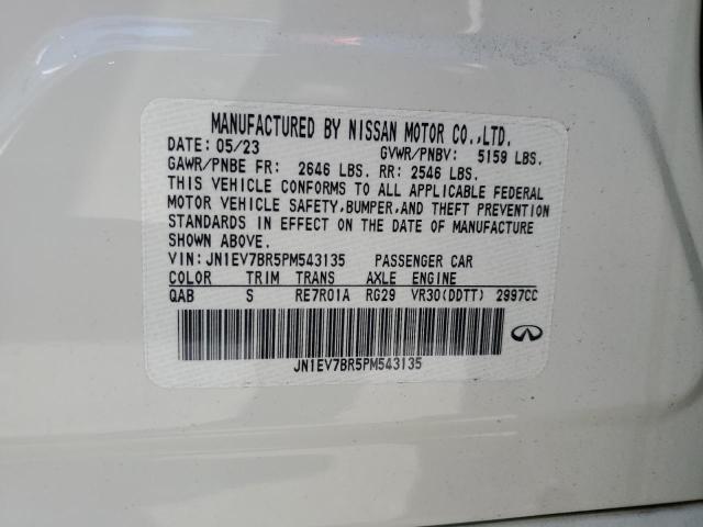 2023 INFINITI Q50 LUXE JN1EV7BR5PM543135