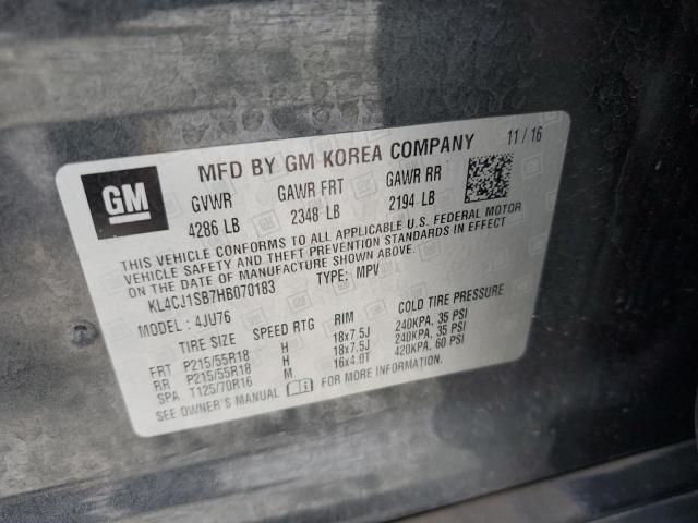 2017 BUICK ENCORE SPO KL4CJ1SB7HB070183