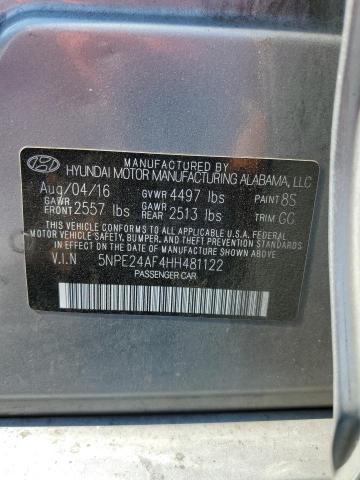 2017 HYUNDAI SONATA SE - 5NPE24AF4HH481122