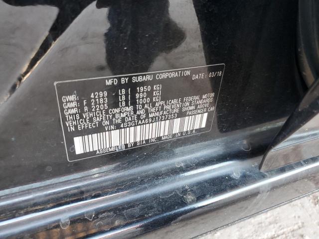 2018 SUBARU IMPREZA 4S3GTAA69J1737353