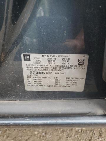 2017 CHEVROLET COLORADO Z - 1GCGTDEN5H1236652