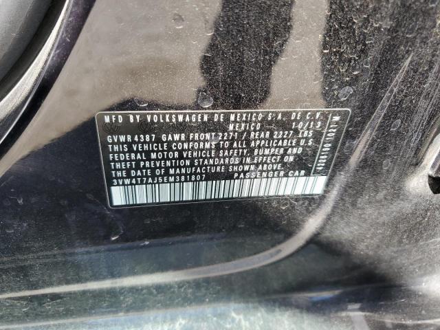 2014 VOLKSWAGEN JETTA GLI - 3VW4T7AJ5EM381807