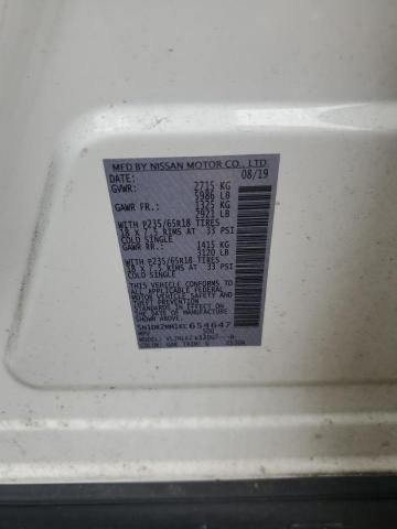 2019 NISSAN PATHFINDER 5N1DR2MM1KC654647