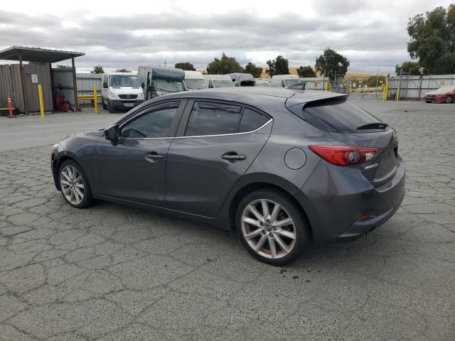 MAZDA 3 GRAND TO 2017 gray  gas JM1BN1M33H1122040 photo #3